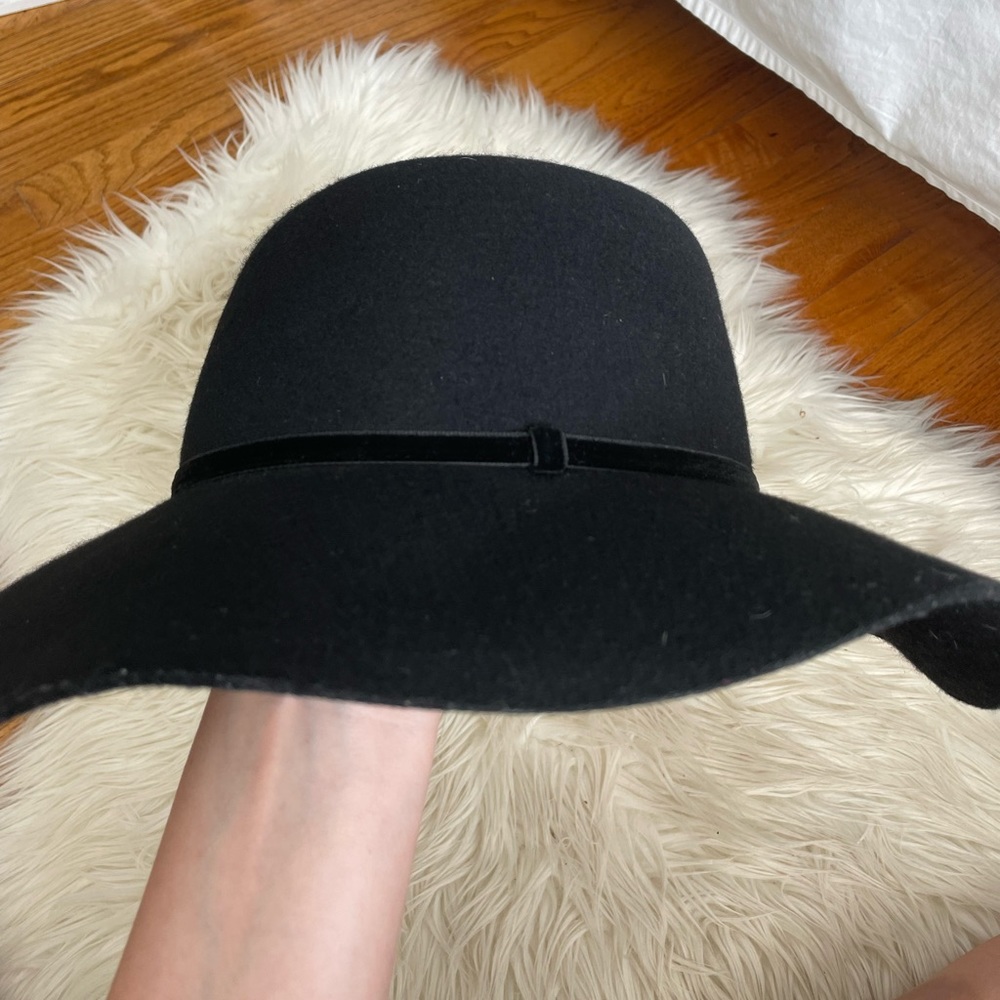 Urban Outfitters Black Wool Hat